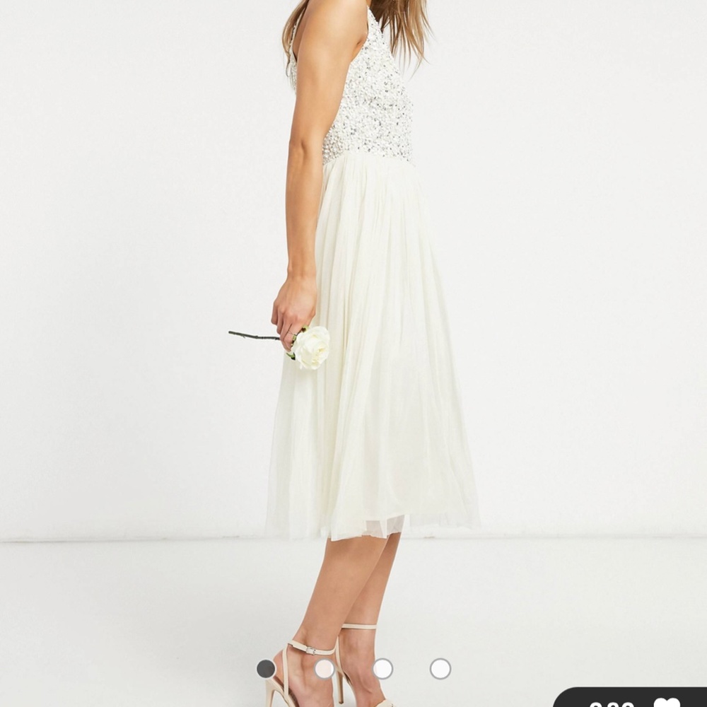 NWT. ASOS wedding rehearsal reception dress - Picture 4 of 6